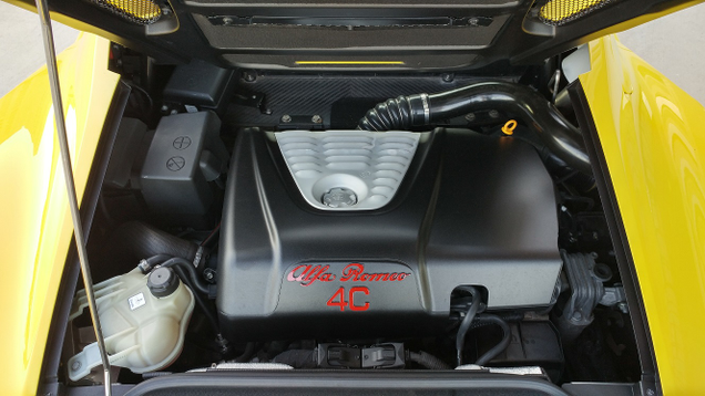 Alfa’s 1.7L mighty mite. VVT, turbocharging and direct injection allow high output from small displacement.